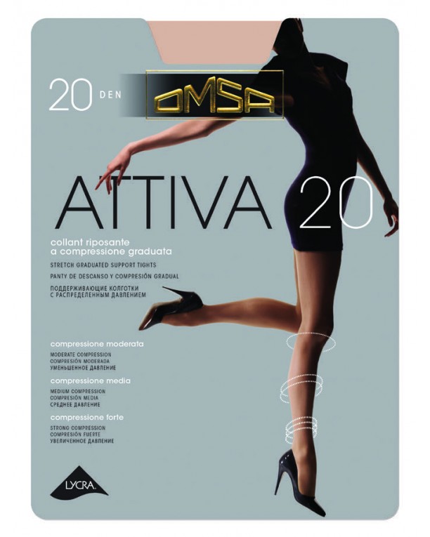 Чорапогащи Attiva 20