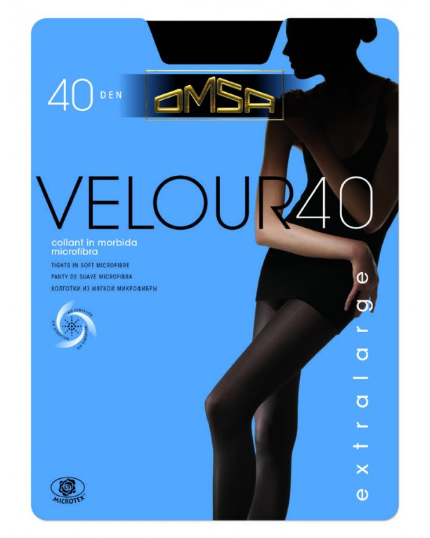 Чорапогащи Velour 40 XL