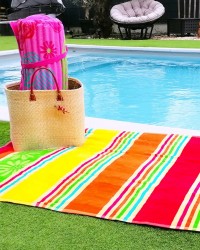 Beach towel Bloma